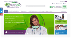 Desktop Screenshot of nationwidepharmacies.co.uk